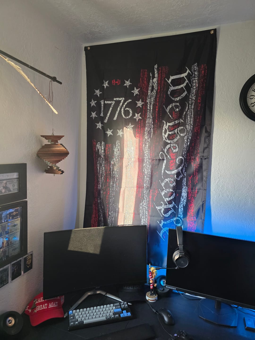 Customer photo review of We The People 1776 Flag