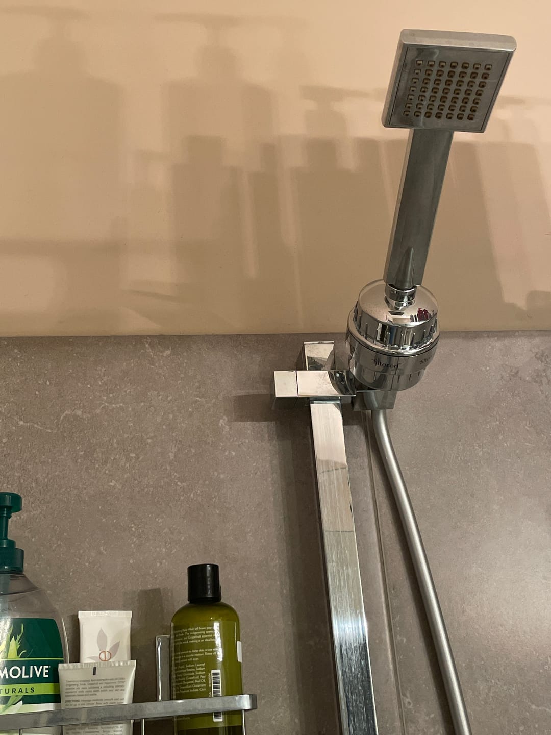 Customer photo review of Shower Purifier Filter Refill