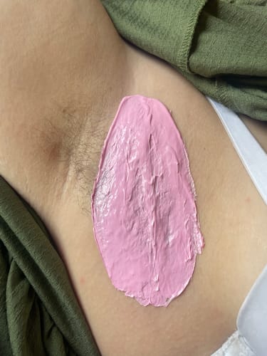 Customer photo review of Plumeria Hard Wax 1kg