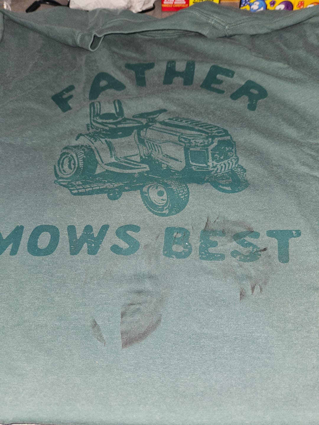 Customer photo review of Father Mows Best