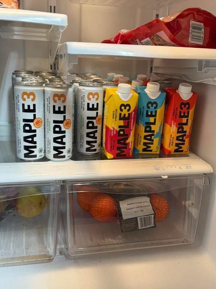 Customer photo review of Maple Water Sports Drink