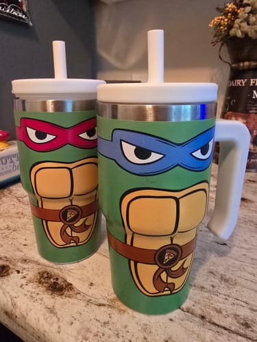 Customer photo review of Ninja Spill Proof Kids CREWCUP 20oz
