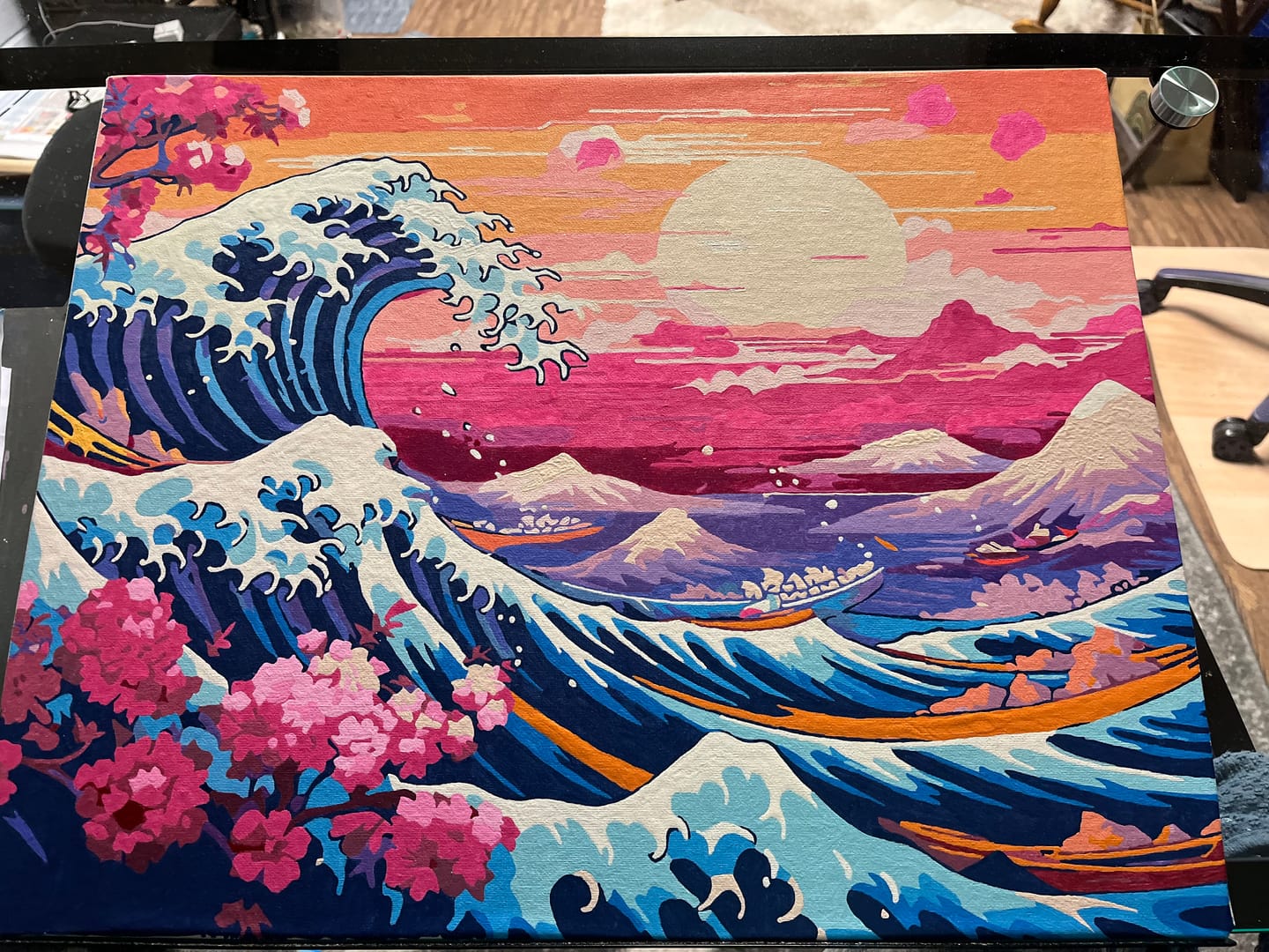 Customer photo review of Wave of Kanagawa