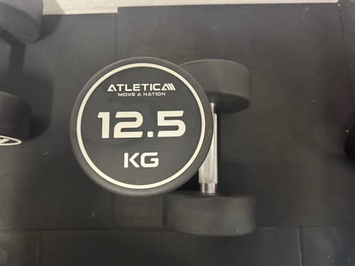 Customer photo review of Polyurethan Rundhanteln Paar | 2,5 kg - 40 kg