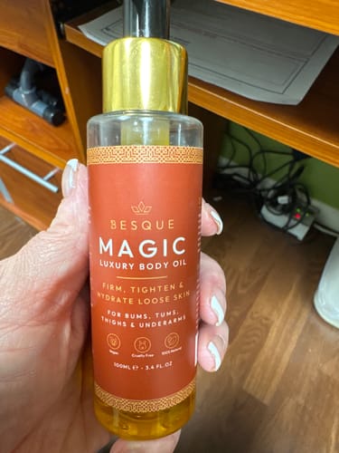 Customer photo review of Besque™ Magic Body Oil - 100ml