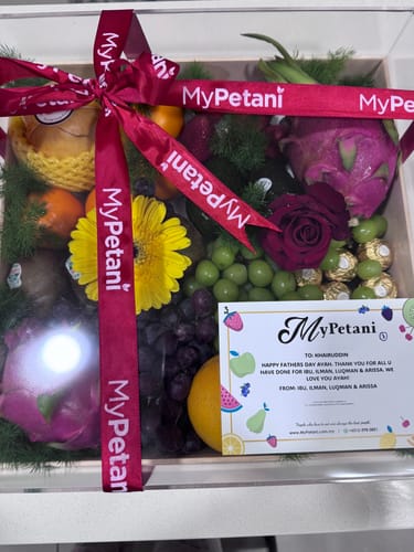 Customer photo review of Carry-Bag for Gift Platter/ Box
