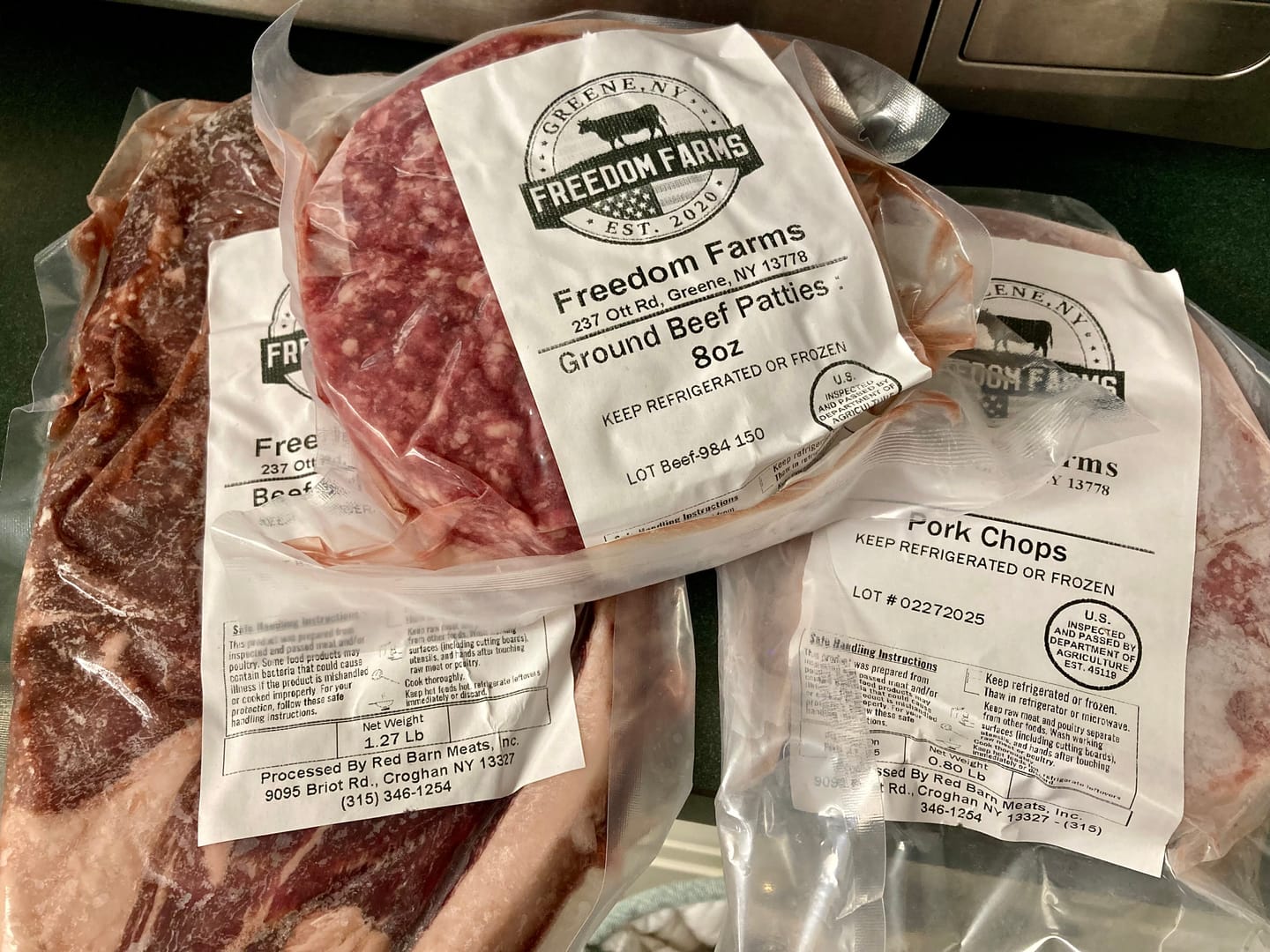 Customer photo review of BEEF & PORK COMBO BOX