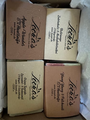 Customer photo review of 8% Apple-Wonder Haarseife (Haarglanz & fluffig-weiches Haar)