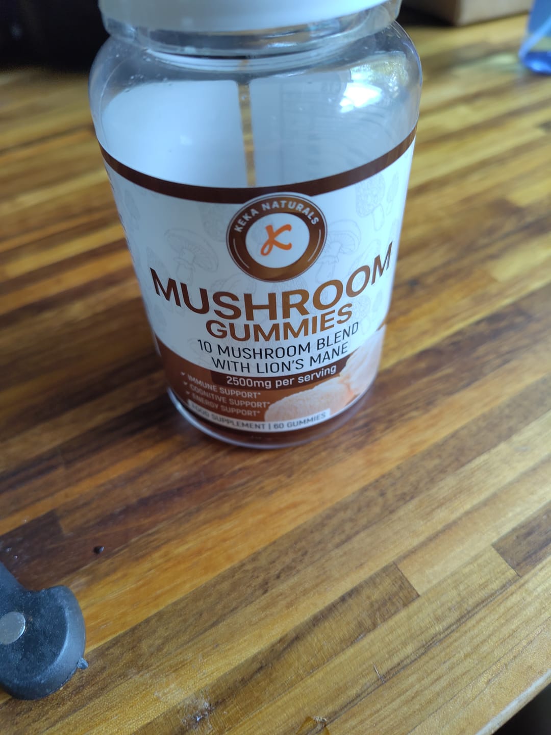Customer photo review of Mushroom Gummies 2500mg