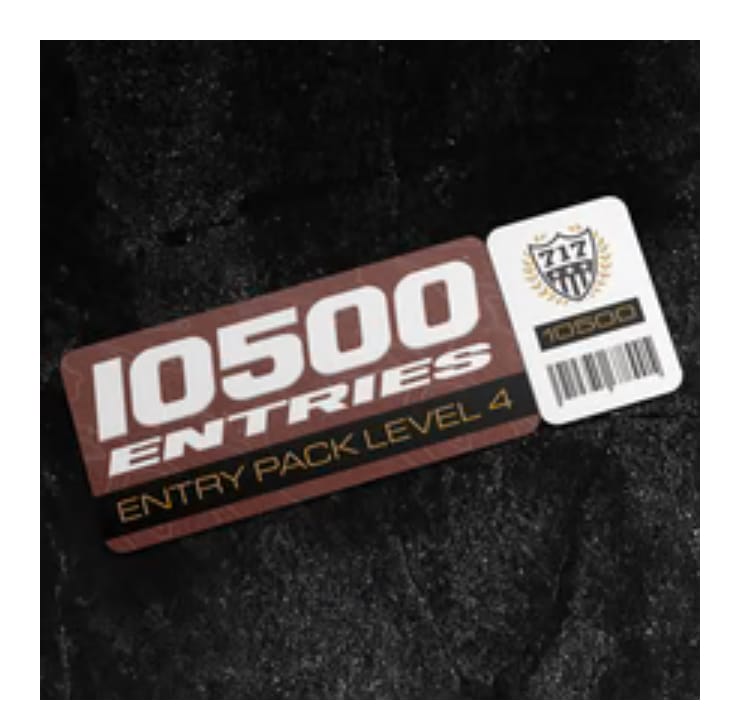 Customer photo review of ENTRY PACK LEVEL 4 - 10,500 ENTRIES