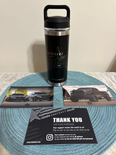 Customer photo review of Enrforce Rambler Water Bottle