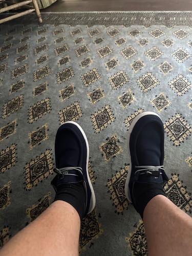 Customer photo review of SKŌNI Men's Golf Shoe - Navy