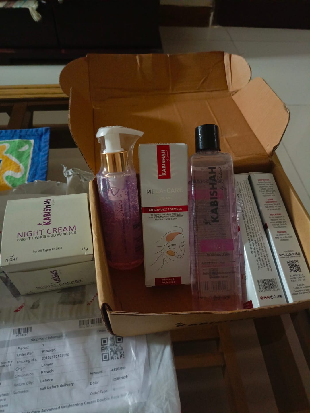 Customer photo review of Special Radiance Kit