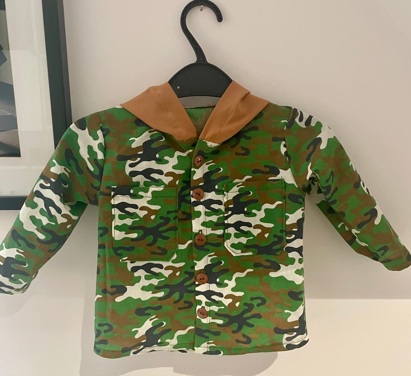 Customer photo review of Camouflage Polycotton Fabric