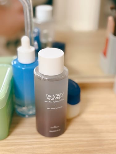 Customer photo review of BLACK RICE hyaluronic toner