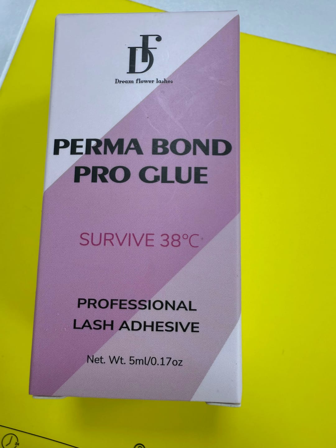 Customer photo review of Perma Bond Pro Lash Glue | High Humidity Lash Adhesive