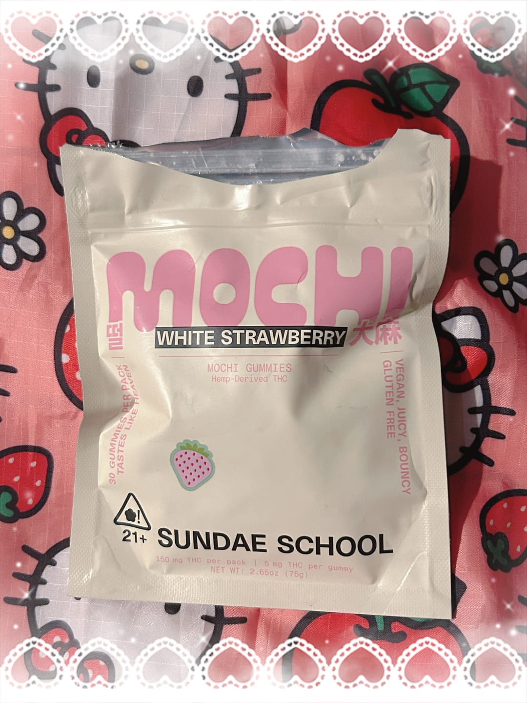 Customer photo review of White Strawberry Refill Pack