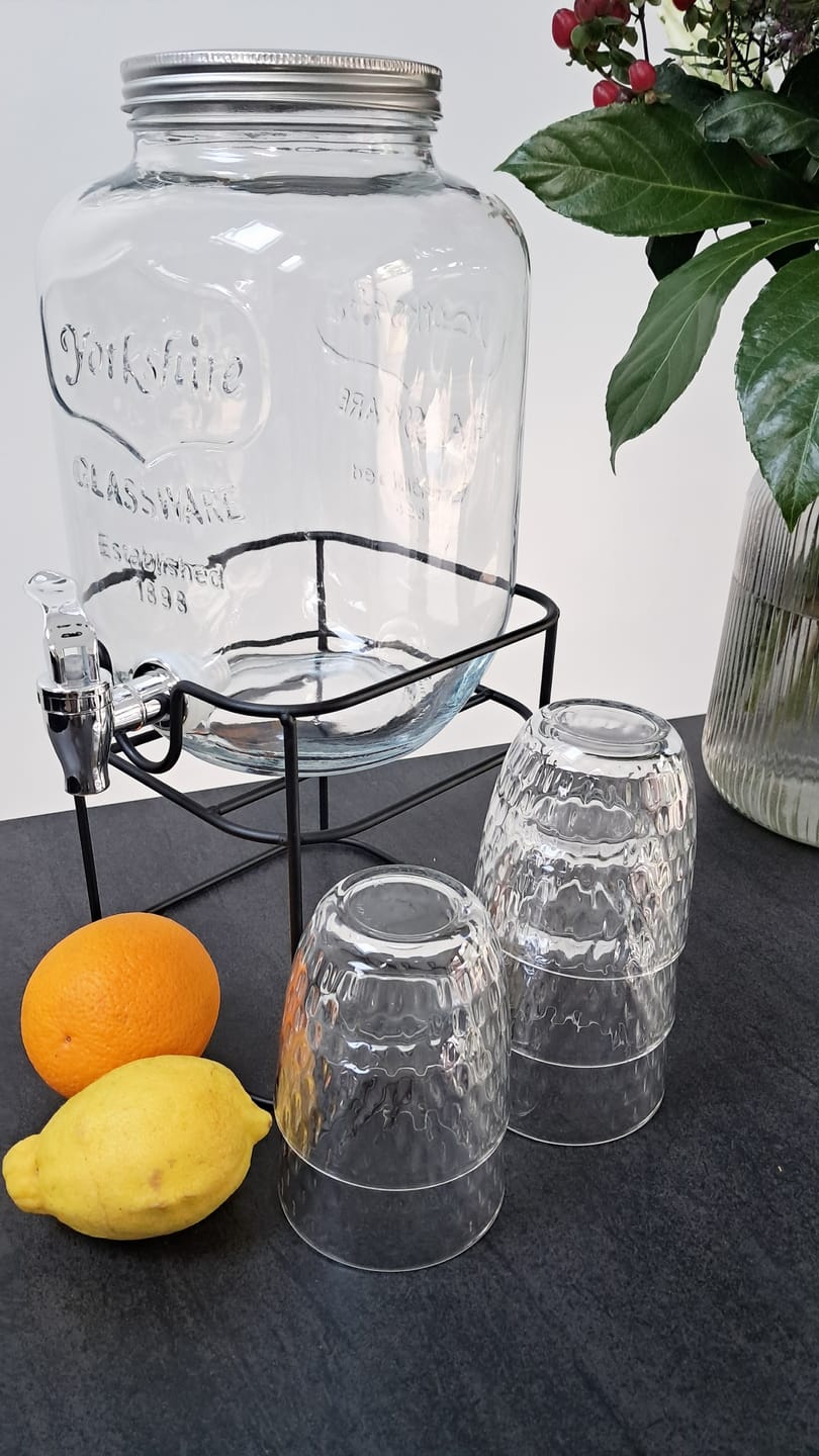 Customer photo review of Bormioli Rocco Waterglazen Slot - Transparant - 290 ml - 6 stuks