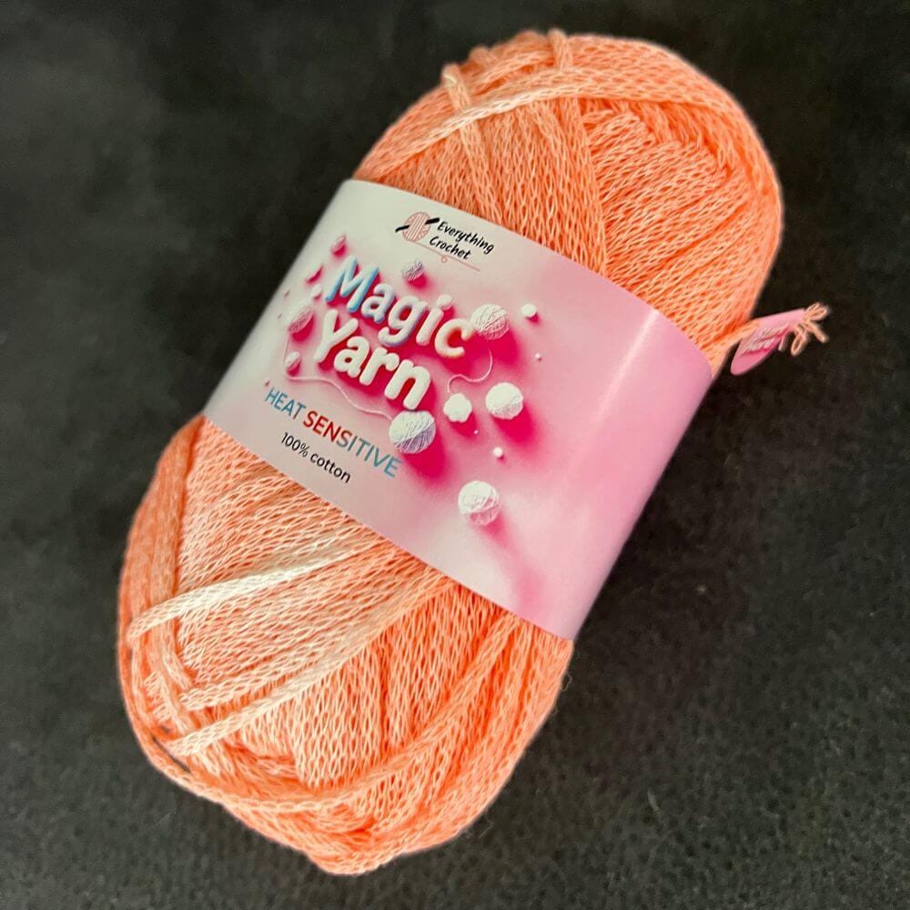 Customer photo review of Magic Yarn - 100% Cotton Color Changing Yarn