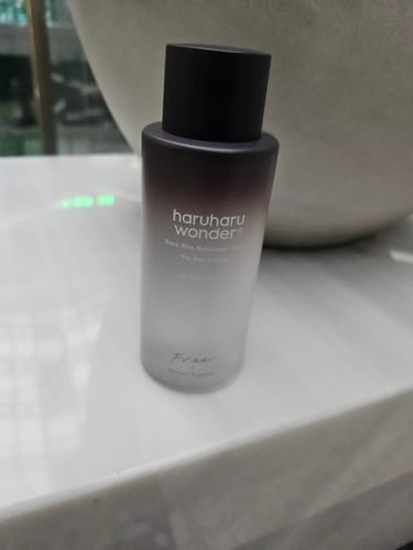 Customer photo review of BLACK RICE hyaluronic toner / free of alcohol & fragrance