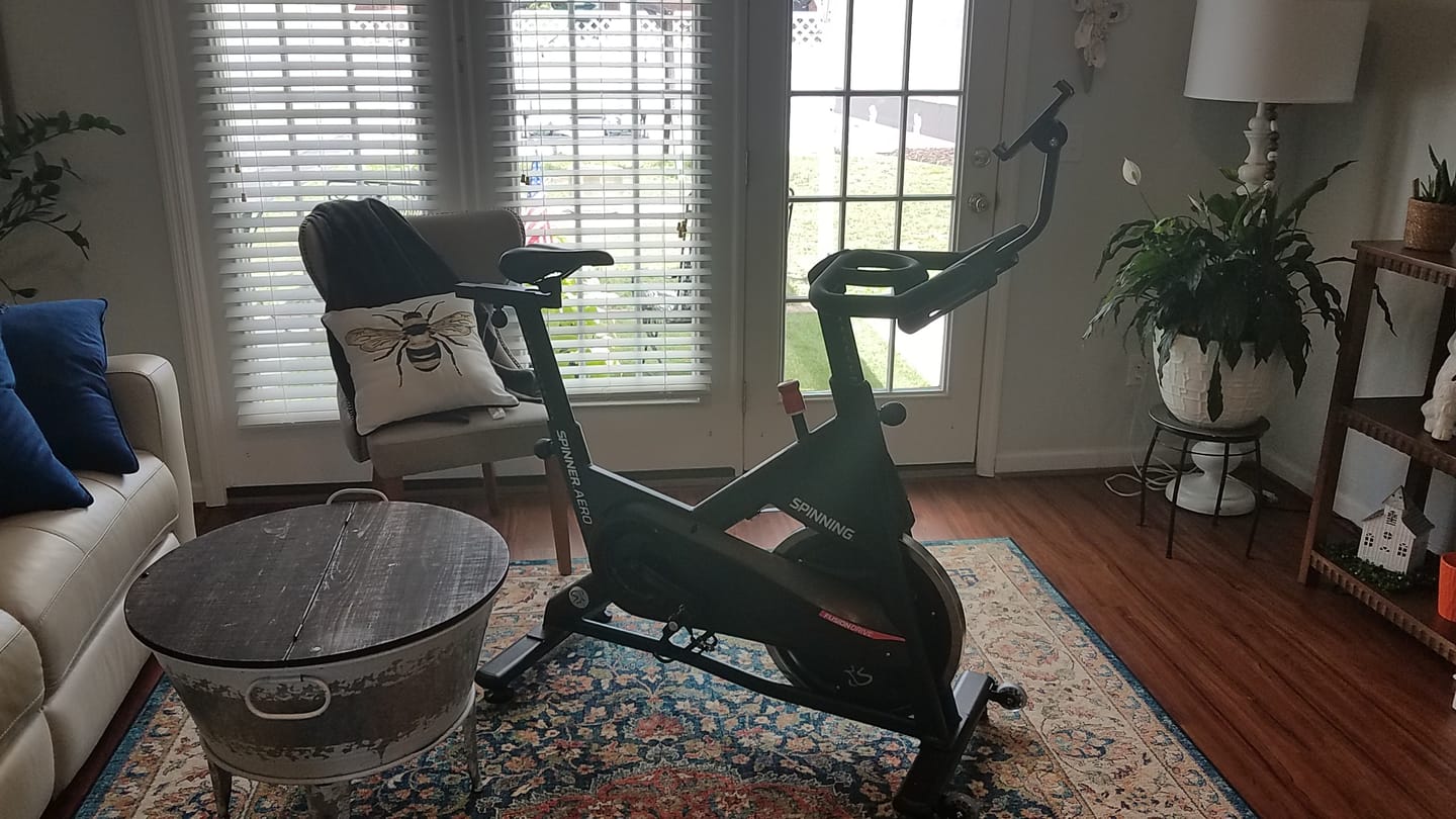 Customer photo review of Aero Connected Spinner® Bike