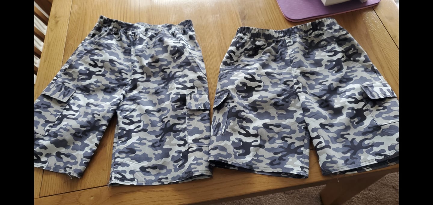 Customer photo review of Camouflage Polycotton Fabric