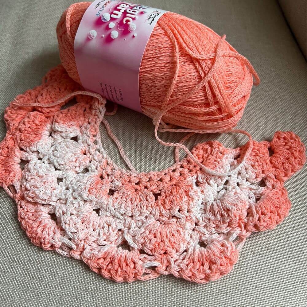 Customer photo review of Magic Yarn - 100% Cotton Color Changing Yarn