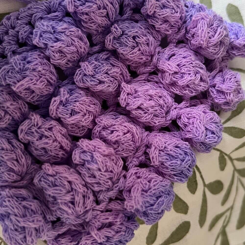 Customer photo review of Magic Yarn - 100% Cotton Color Changing Yarn