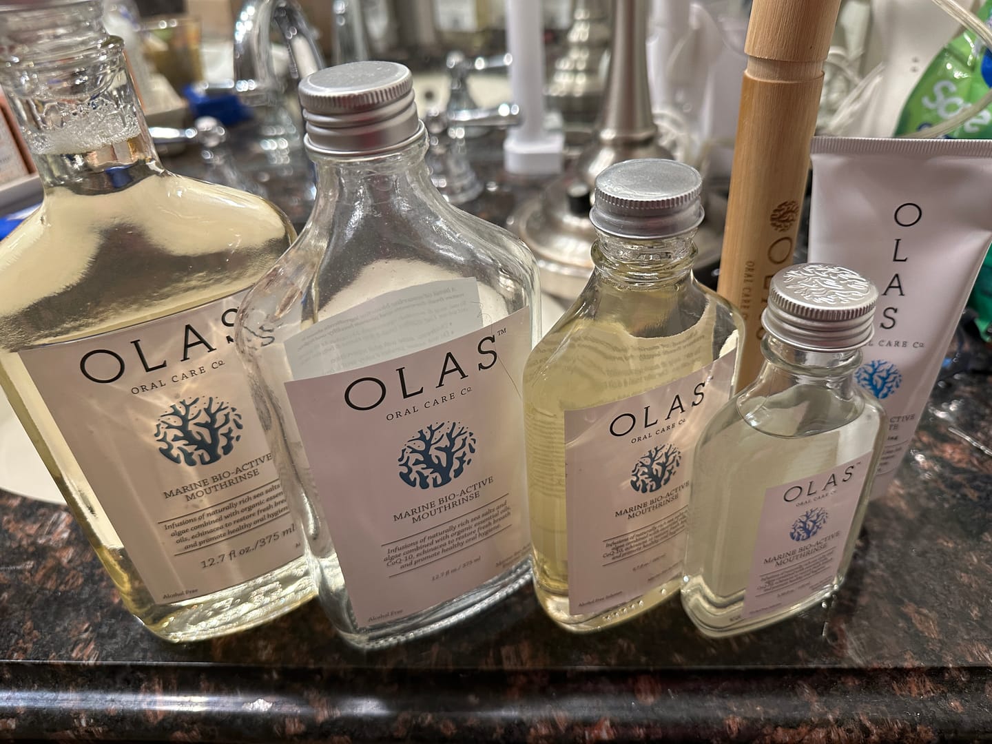 Customer photo review of NEW - OLAS Marine Bio-Active Toothpaste