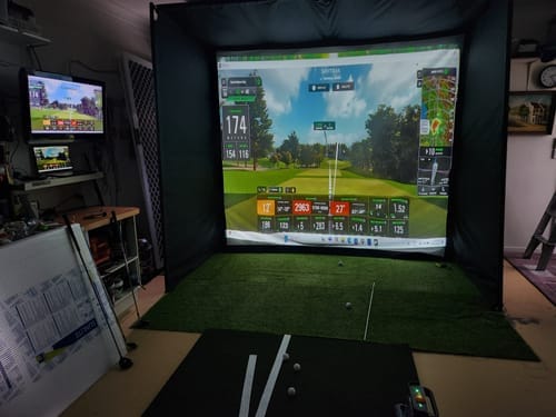 Customer photo review of SkyTrak Course Play Golf Simulation Software – Access 31 World-Class Golf Courses (Powered by Trackman)