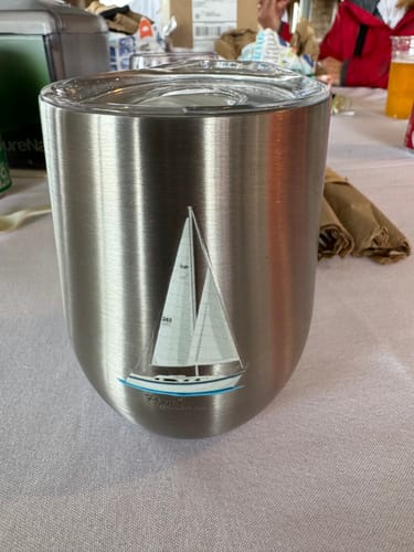 Customer photo review of Custom Wine Tumblers