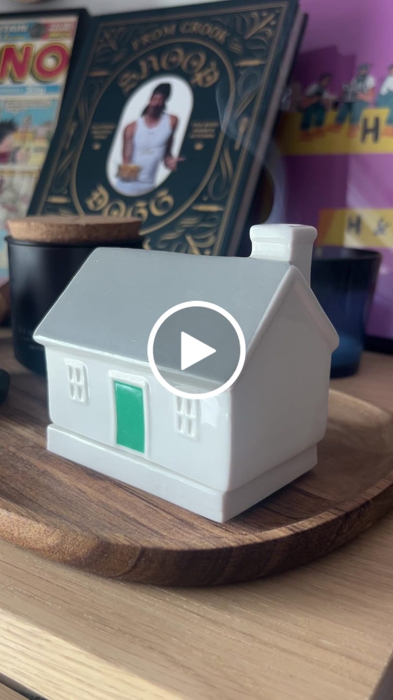 Customer video review of Wee Cottage Incense Burner
