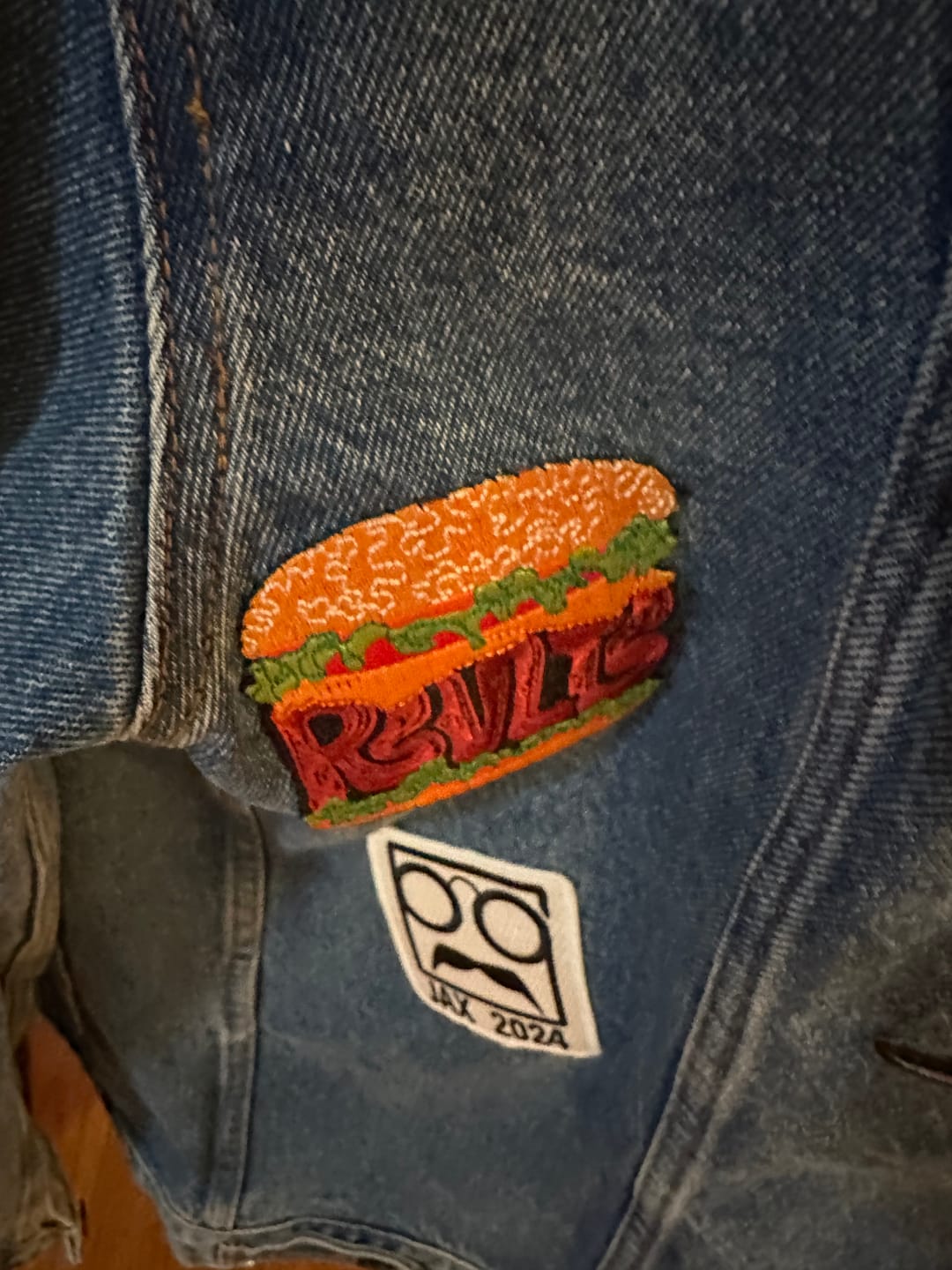 Customer photo review of "RSVLTS Quarter Pounder" – Patch