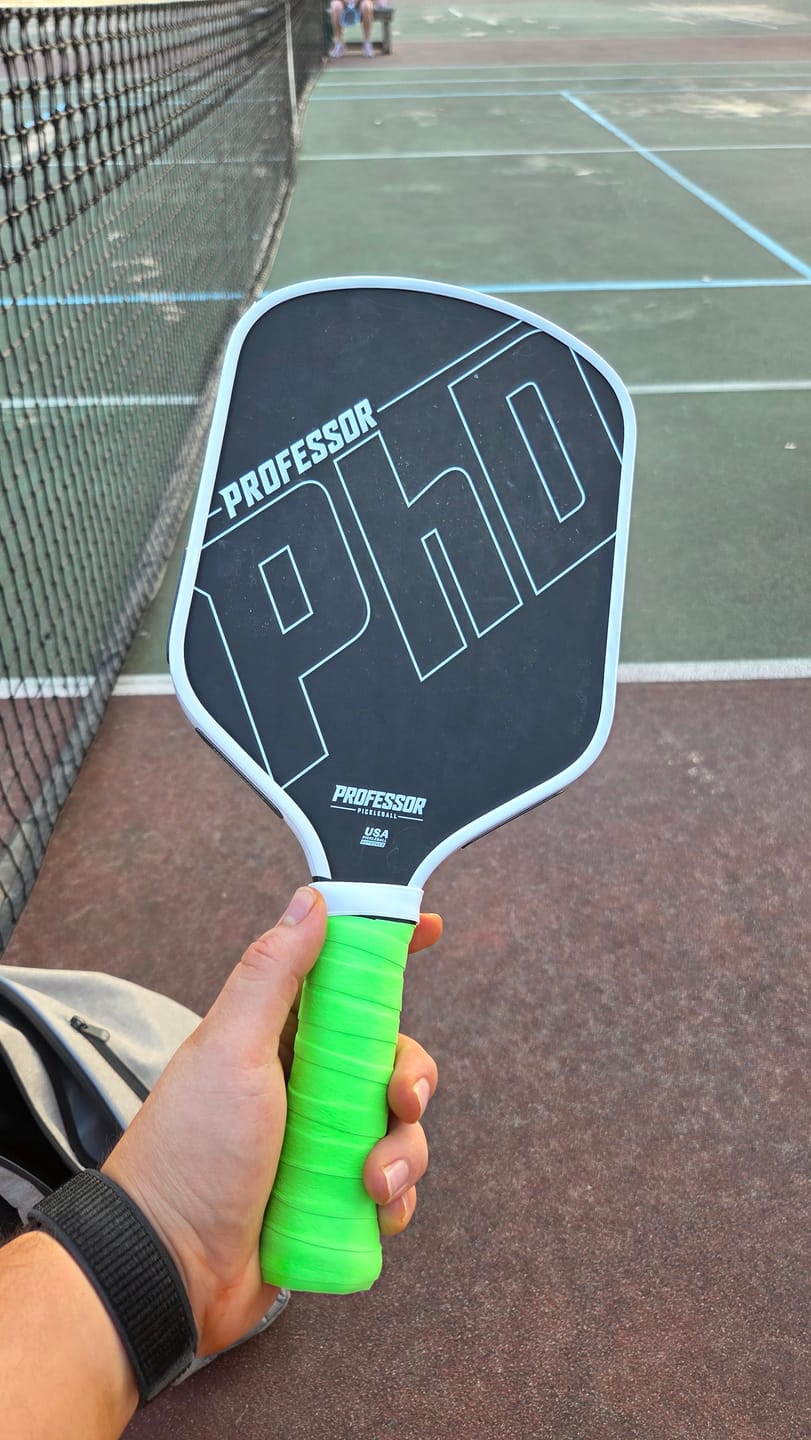 Customer photo review of Professor P-Tac Pickleball Paddle Overgrips