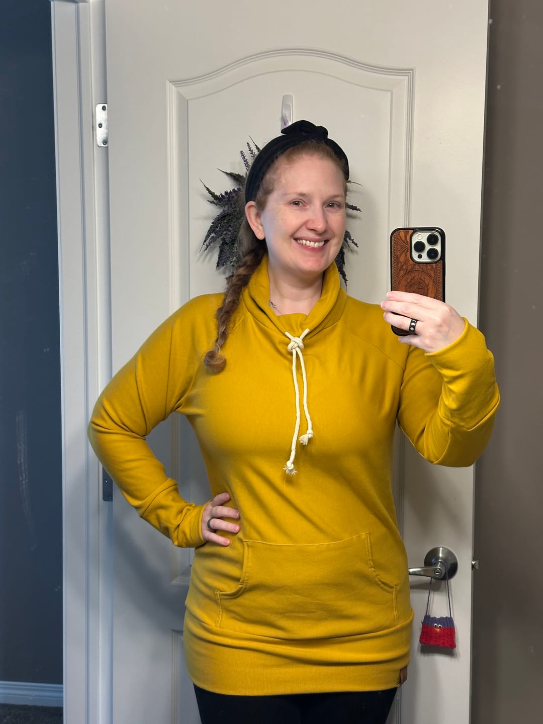 Customer photo review of *Pre-Sale* Cowl Sweatshirt (Fleece)