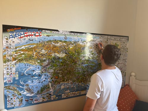 Customer photo review of Worlds Greatest Search & Discover - USA Edition