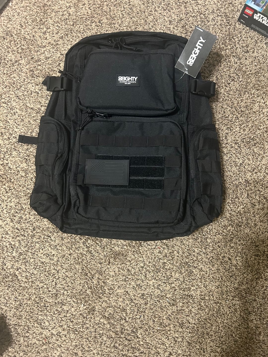 Customer photo review of 80Eighty® Commando Raven Backpack
