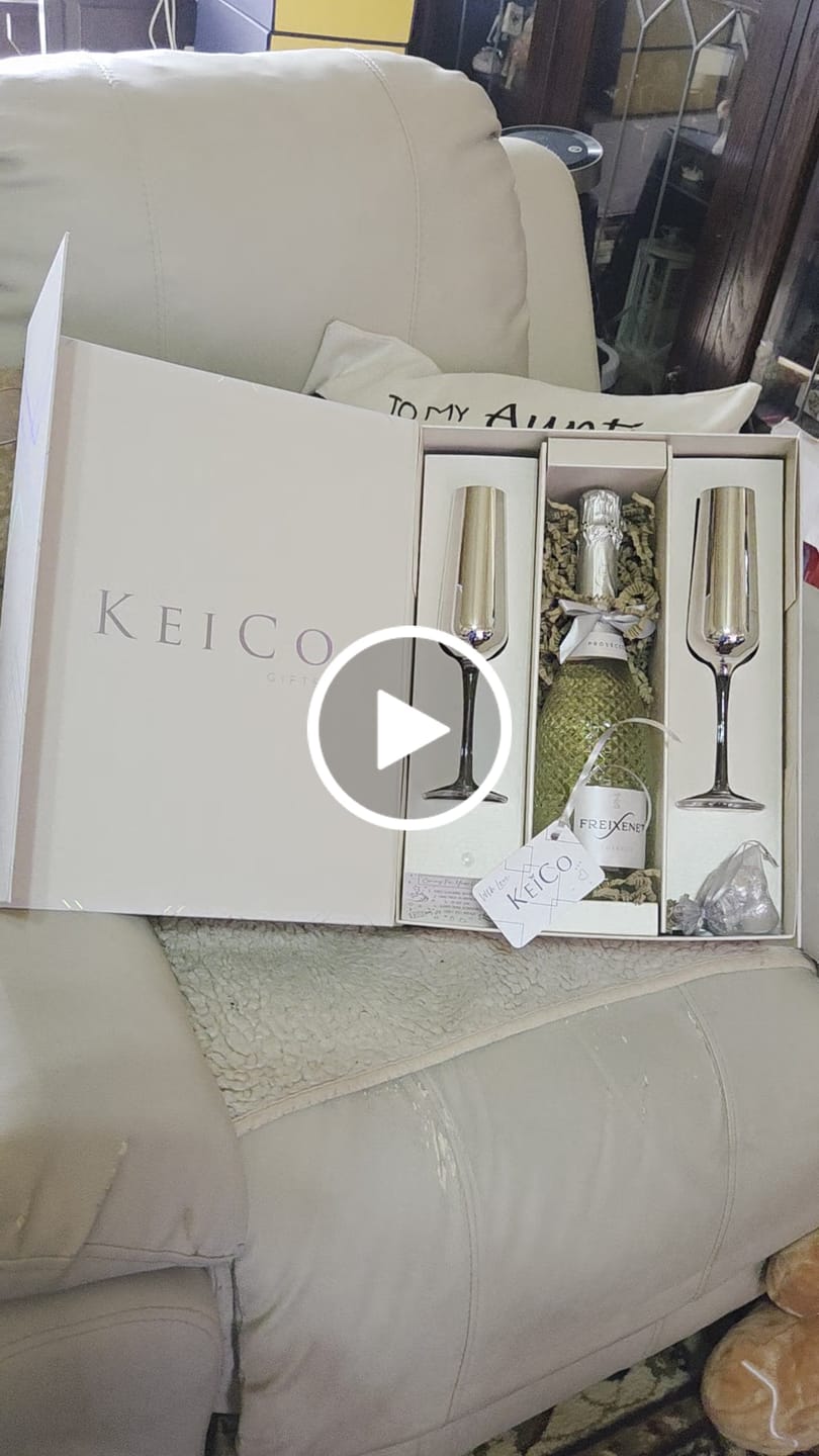 Customer video review of 24kt Prosecco DOC Gold 75cl Gift Set