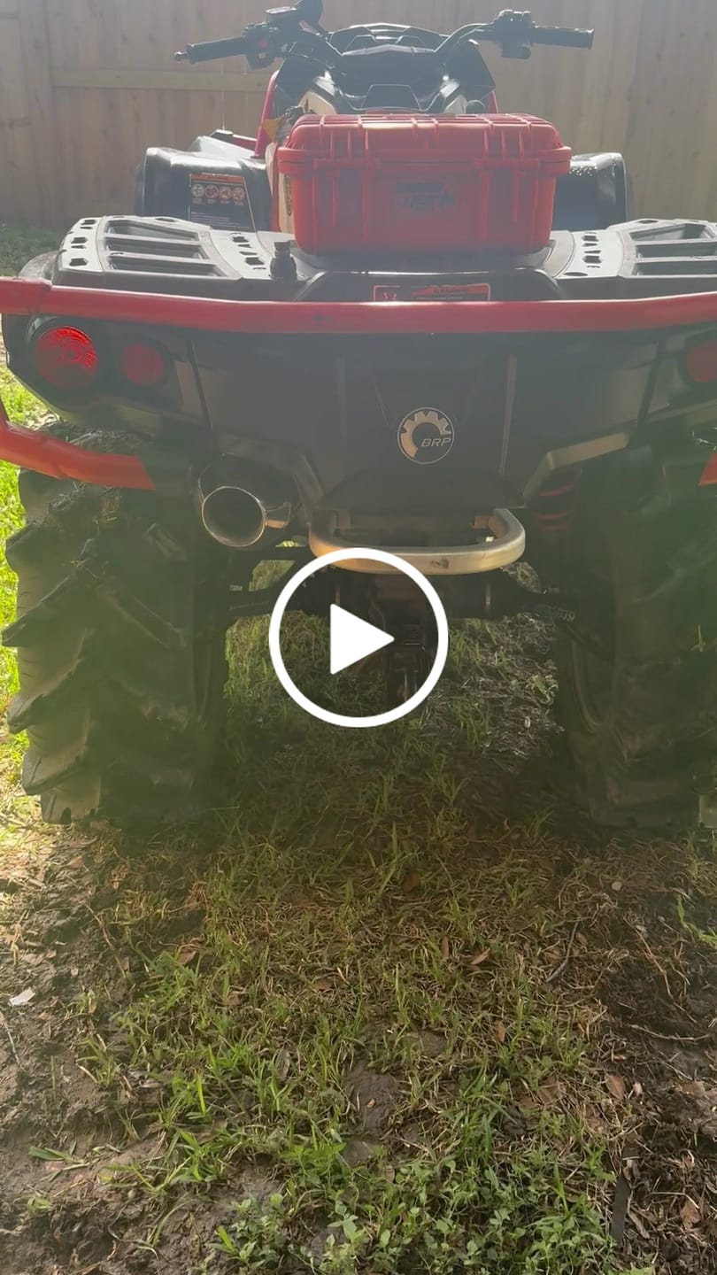 Customer video review of RPM Can-Am Outlander Sport Muffler 2013-2024 1000R/800R/650/570/500