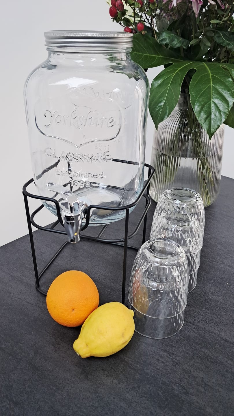 Customer photo review of Cookinglife Drankdispenser met Kraantje en Houder - 4 liter