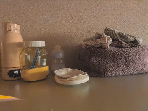 Customer photo review of Tragbarer Fläschchenwärmer