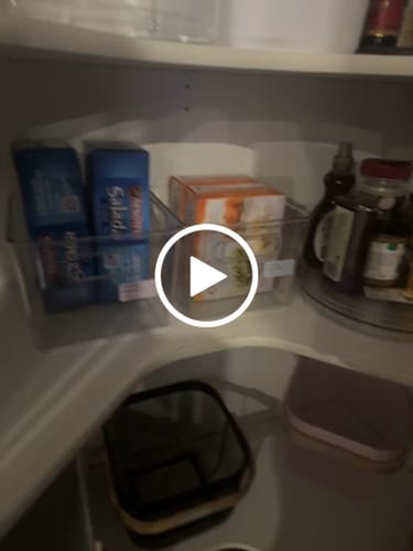 Customer video review of XL Clear Bathroom Storage Tub
