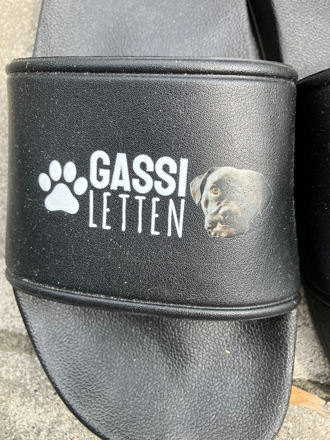 Customer photo review of Gassiletten - Individuelle Badelatschen