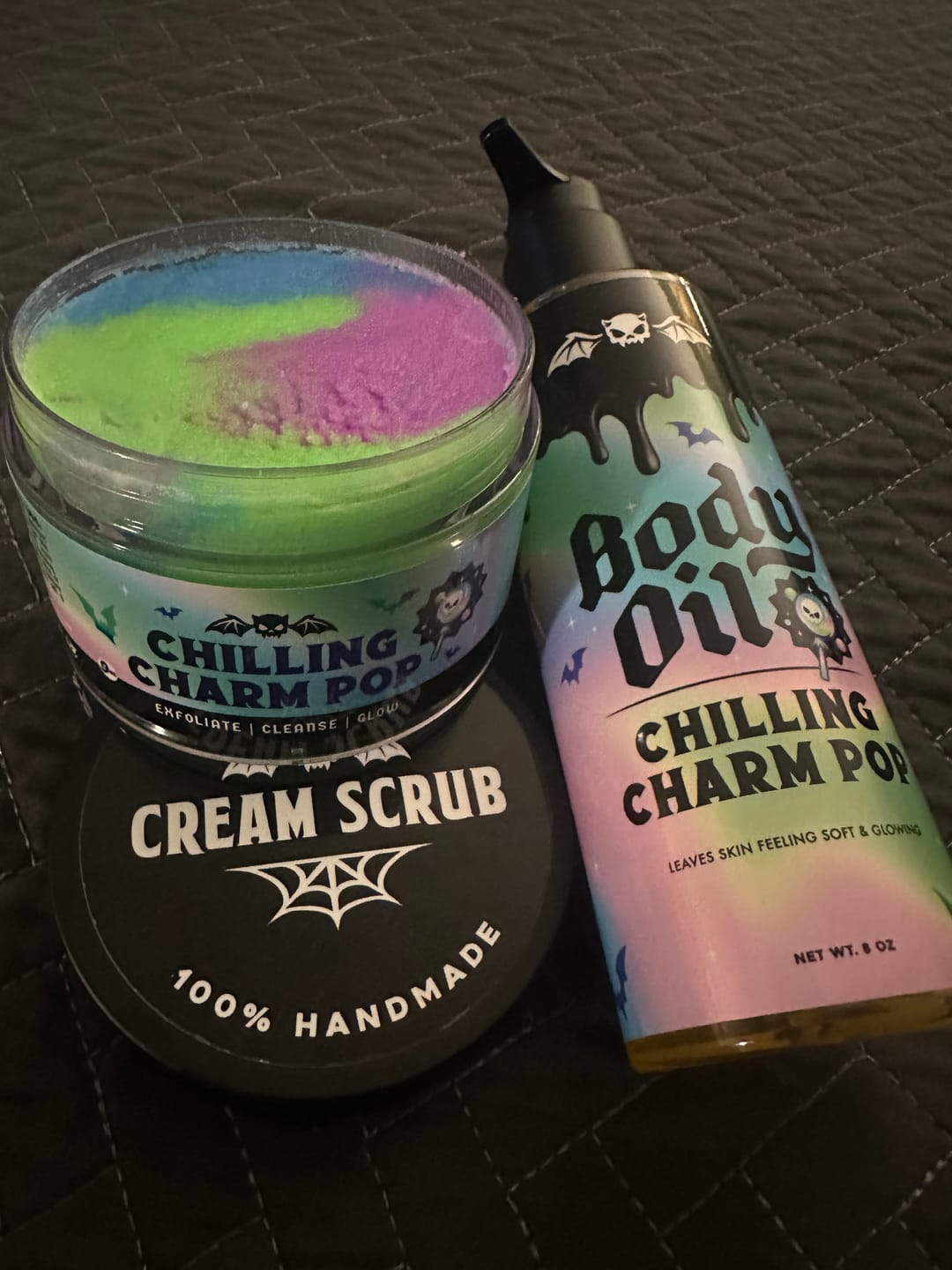 Customer photo review of Chilling Charm Pop Cream Scrub