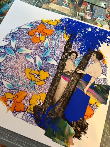 Customer photo review of 14x14 Giclee Fine Art Prints