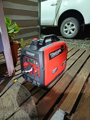 Customer photo review of PREVENTA Generador Inverter de 3.5Kw super silencioso y portatil con AVR uso domiciliario Modelo TG3500i Tomahawk Power