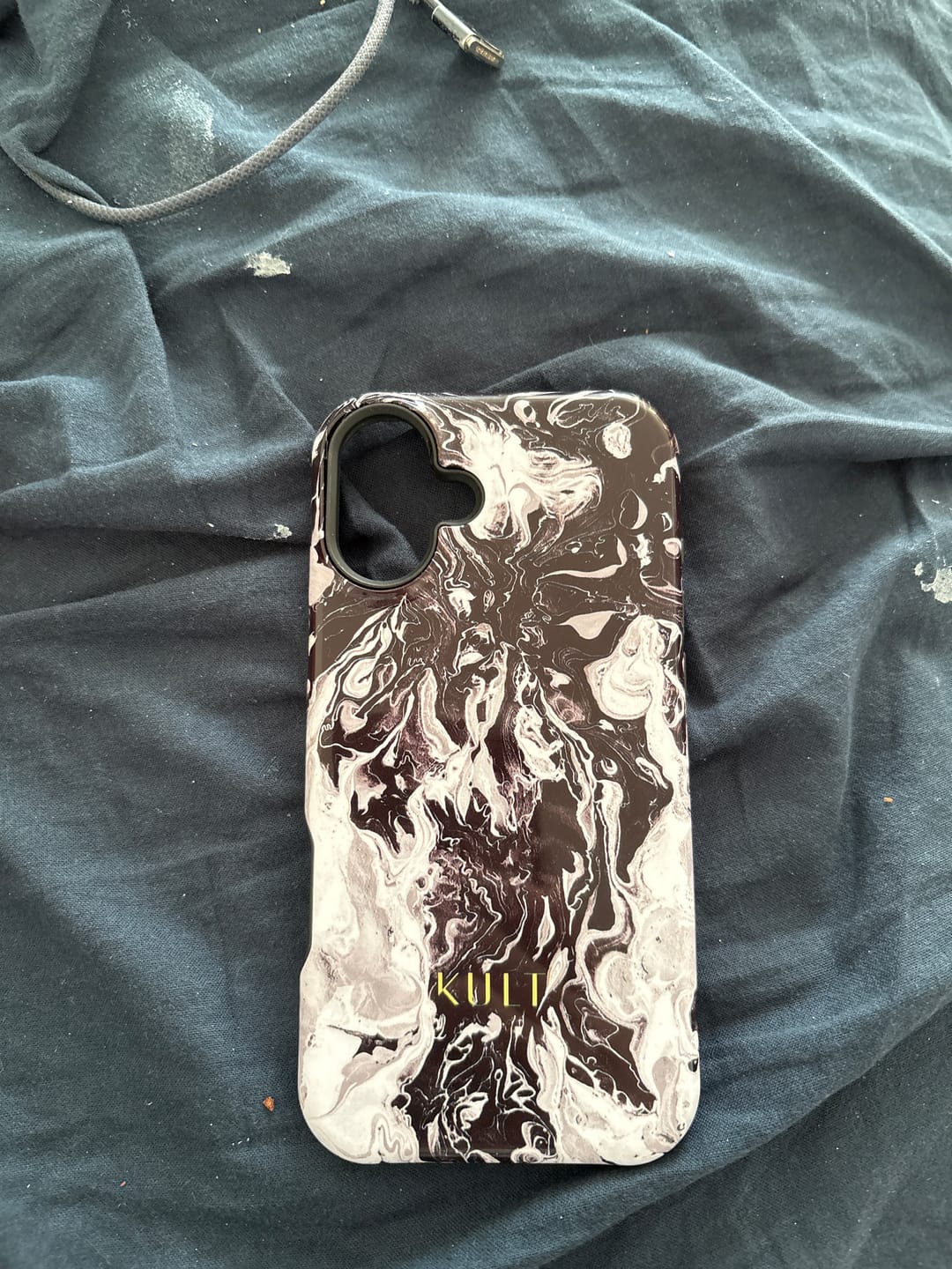 Customer photo review of White Night Phone Case