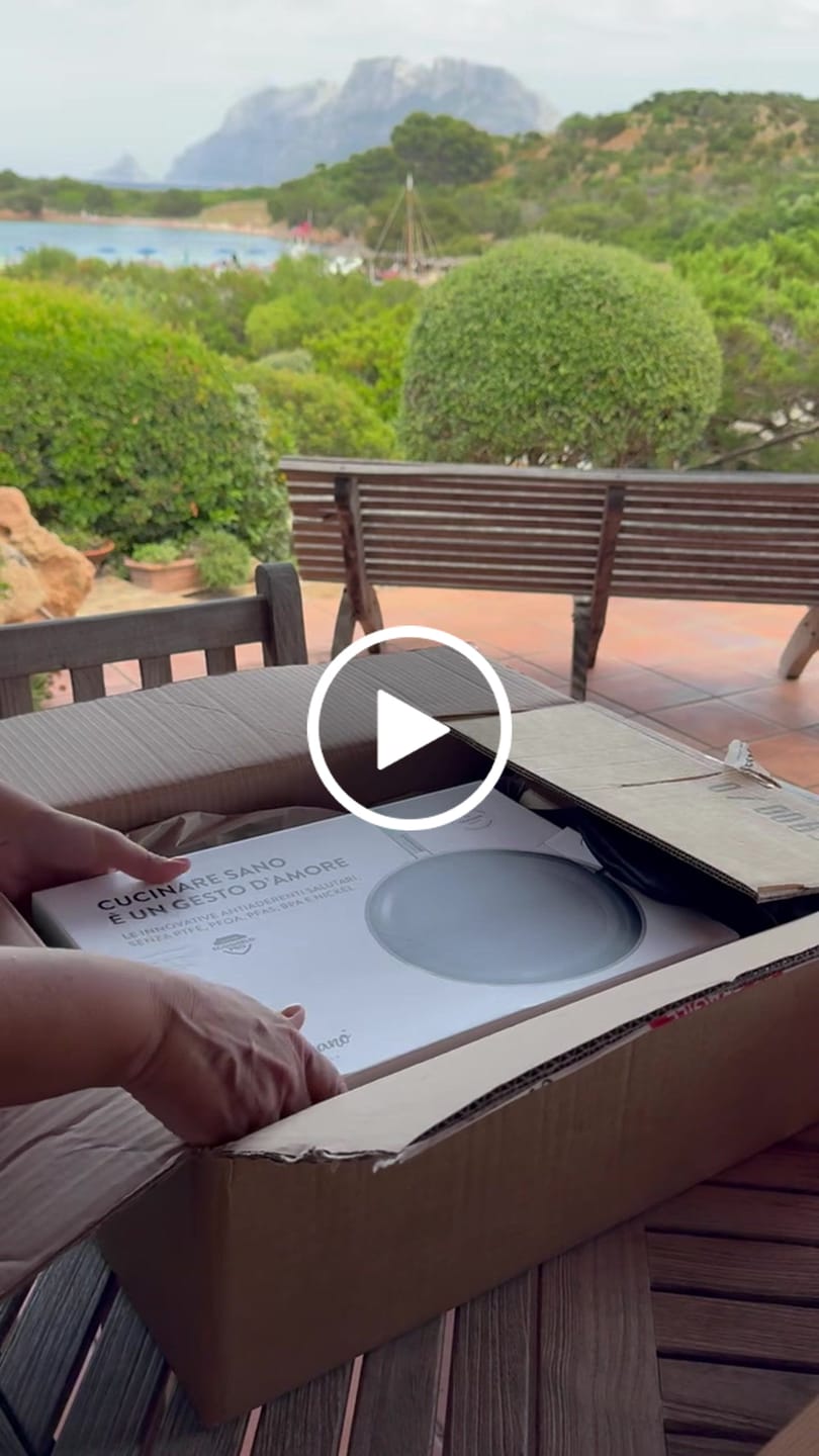 Customer video review of Padella 24cm antiaderente