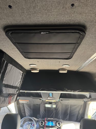 Customer photo review of Roof Vent Fan Insulated Cover