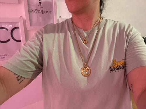 Customer photo review of Catenina "Intreccio baby"